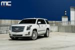 Cadillac Escalade White by MC Customs on Avant Garde Wheels 2018 года
